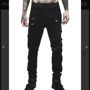 NWT Killstar Mens Death Wish Trousers